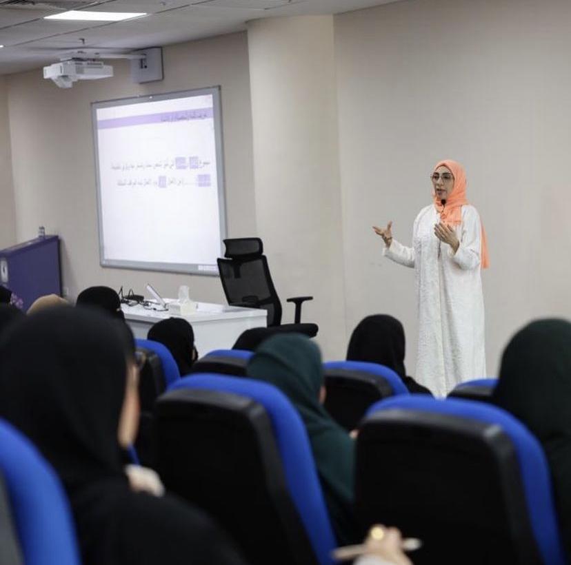 ضمن فعاليات اليوم العالمي للمرأة مركز أمان ينظم محاضرة توعوية في جامعة لوسيل