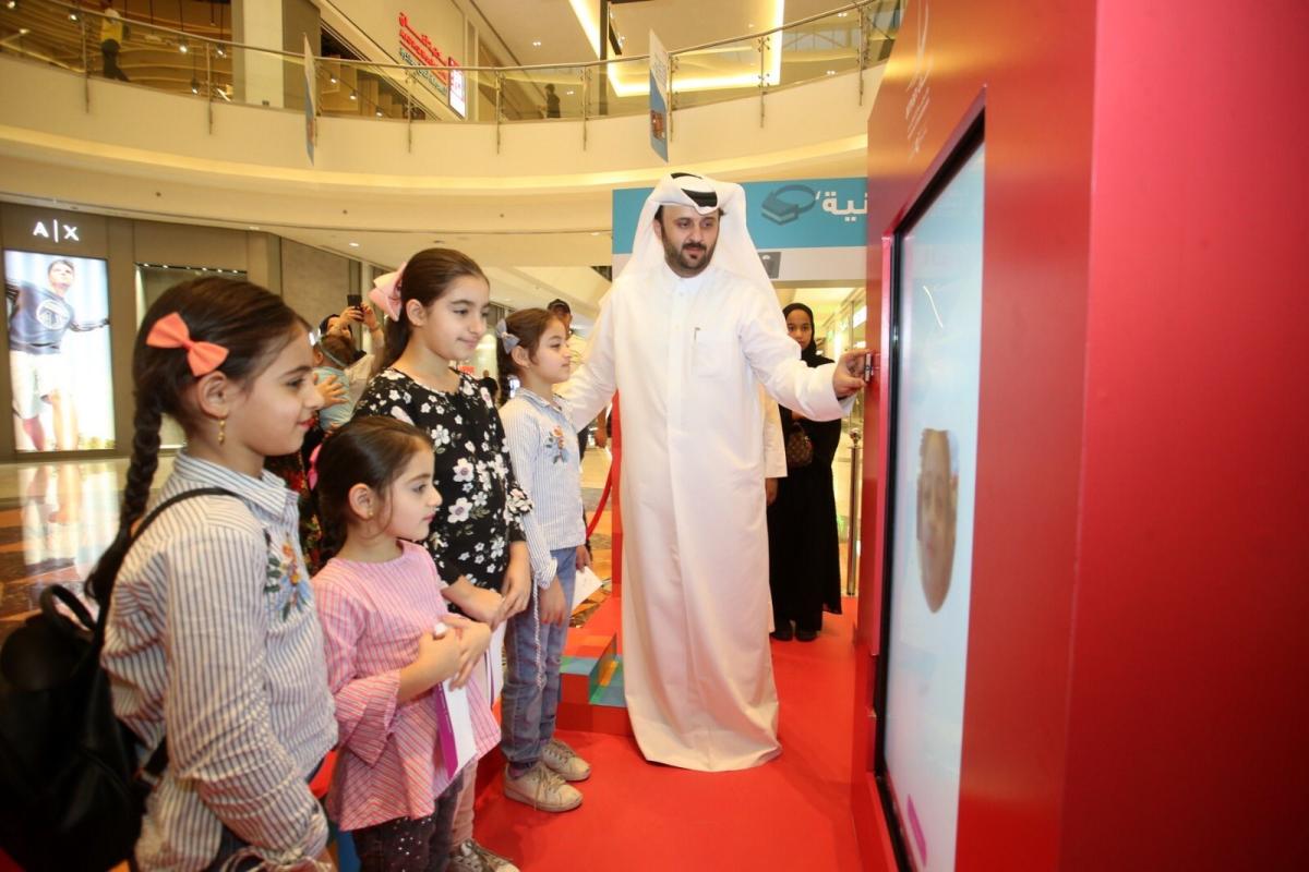 بمناسبة مرور ثلاثين عاما على اتفاقية حقوق الطفل وتزامناً مع اليوم العالمي للطفل ووسط إقبال كبير من الأطفال والأسر على " مختبر الألعاب الألكترونية "